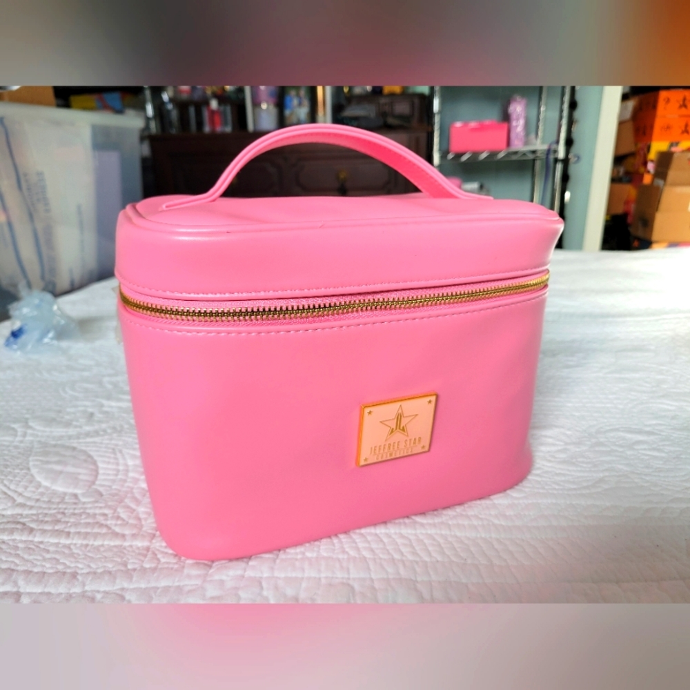 Jeffree Star Baby Pink Train Case